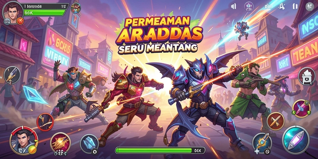 Screenshot gameplay 66K yang menarik dan penuh tantangan.