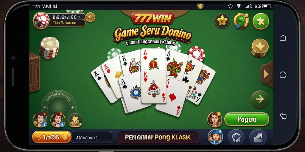 Screenshot gameplay 777WIN yang menarik dalam permainan Domino.