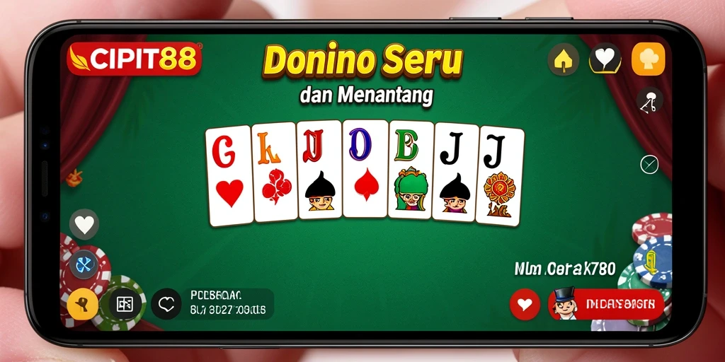 Tangkapan layar selama gameplay seru di CIPIT88.