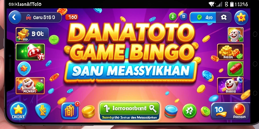 Tampilan gameplay Bingo yang menarik dan interaktif.