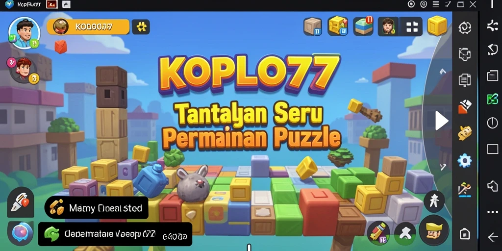 Tampilan gameplay KOPLO77 yang menantang dan menyenangkan.