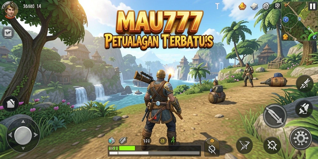 Screenshot gameplay <strong>MAU777</strong> di dunia terbuka