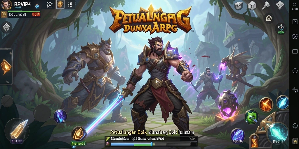 Tampilan gameplay RPVIP4 yang seru dan menantang.