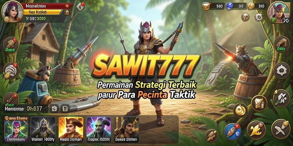 Tampilan gameplay SAWIT777 yang seru dan menantang.