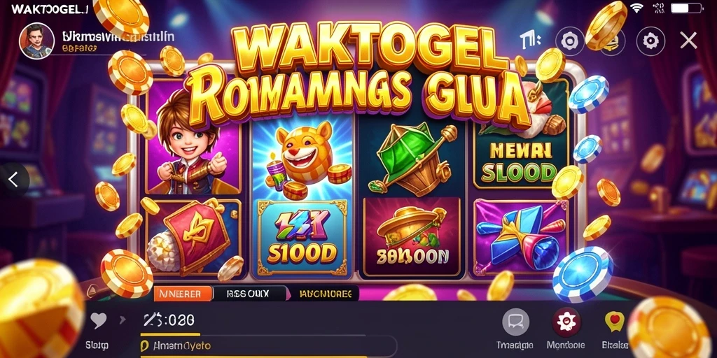 Tangkapan layar gameplay WAKTOGEL yang menampilkan keseruan permainan Slot.
