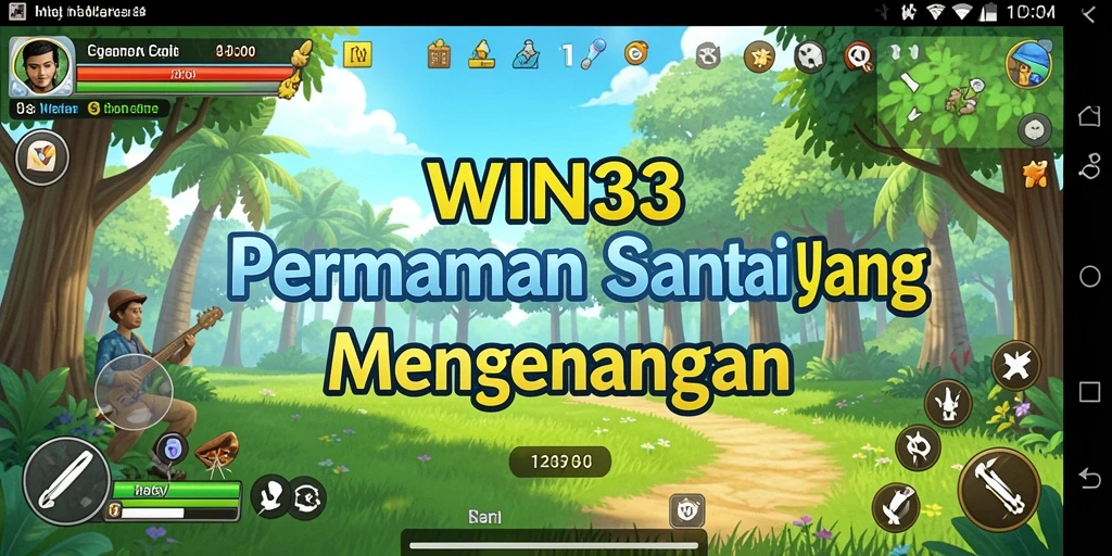 Screenshot gameplay WIN33 menampilkan keseruan bermain yang santai.